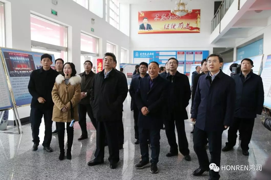 安徽省委常委、常務(wù)副省長(zhǎng)鄧向陽(yáng)到鴻潤(rùn)視察